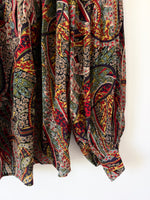 Lade das Bild in den Galerie-Viewer, *Seide* Vanessa Bruno Bluse Paisley Ballonärmel (M-L)
