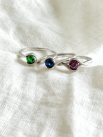 Lade das Bild in den Galerie-Viewer, *925 Sterling Silber* Vintage Ring Waves (55/56/57)
