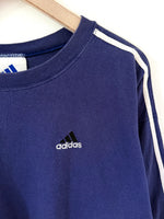 Lade das Bild in den Galerie-Viewer, *Adidas* Longsleeve Shirt 90s Blau (XL)
