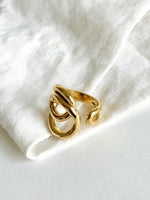 Lade das Bild in den Galerie-Viewer, Ring 14k Gold Statement Lines
