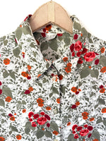Lade das Bild in den Galerie-Viewer, Bluse Rosen Herbst Print Ballonärmel (L-XL)

