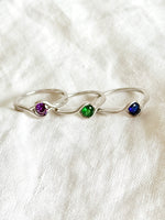 Lade das Bild in den Galerie-Viewer, *925 Sterling Silber* Vintage Ring Waves (55/56/57)
