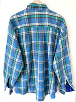 Lade das Bild in den Galerie-Viewer, Flanellhemd Overshirt Tartan Globetrotter (XL)
