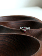Lade das Bild in den Galerie-Viewer, *925 Sterling Silber* Vintage Ring Duo Berry (54/14)
