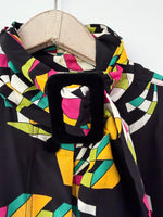 Lade das Bild in den Galerie-Viewer, *Seide* Bluse 80s Psychedelic Print (M-L)

