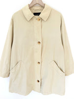 Lade das Bild in den Galerie-Viewer, *Burberry* Kurzmantel Trench Klassiker Beige (M-L)
