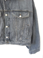 Lade das Bild in den Galerie-Viewer, *Armedangels* Jeansjacke Cropped Grau Denim (S-L)

