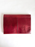 Lade das Bild in den Galerie-Viewer, *Aigner* RARE Tablet Aktentasche Leder Burgundy
