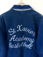 Lade das Bild in den Galerie-Viewer, RARE College Jacke 1988 Basketball Cord (M-L)
