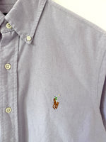 Lade das Bild in den Galerie-Viewer, *Ralph Lauren* Bluse Basic Fliederblau (S-M)

