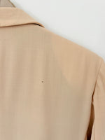 Lade das Bild in den Galerie-Viewer, *Moschino* RARE Blazer Wolle Stick Apricot (L)

