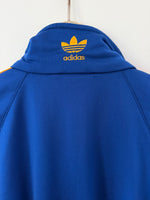 Lade das Bild in den Galerie-Viewer, *Adidas* Trainingsjacke 90s Blouson Blau Gelb (XL)
