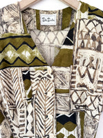 Lade das Bild in den Galerie-Viewer, Kleid 80s Betty Barclay Khaki (M-L)
