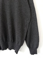 Lade das Bild in den Galerie-Viewer, *Kaschmir* Pullover Premium Basic Mausgrau (XL)
