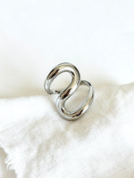 Lade das Bild in den Galerie-Viewer, Ring 14k Silber Chunky Lines
