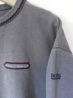 Lade das Bild in den Galerie-Viewer, *Hugo Boss* Sweater 90s Fade Grau (L-XL)
