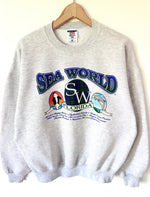Lade das Bild in den Galerie-Viewer, Sweater 80s Sea World Florida (XL)
