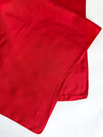 Lade das Bild in den Galerie-Viewer, *Seide* Tuch 80s Premium Basic Rot
