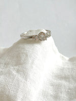 Lade das Bild in den Galerie-Viewer, *925 Sterling Silber* Vintage Ring Kristall (52/12)
