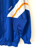 Lade das Bild in den Galerie-Viewer, *Adidas* Trainingsjacke 90s Blouson Blau Gelb (XL)
