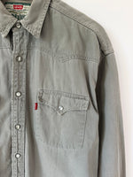 Lade das Bild in den Galerie-Viewer, *Levis* Western Jeanshemd 90s Mint (L)
