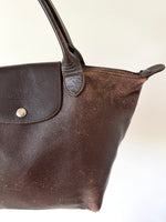 Lade das Bild in den Galerie-Viewer, *Longchamp* Handtasche Leder Braun (Medium)
