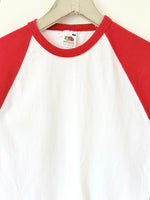 Lade das Bild in den Galerie-Viewer, Longsleeve Raglan Shirt Rot Basic (M)
