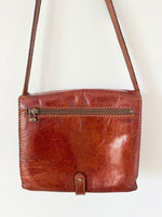 Lade das Bild in den Galerie-Viewer, *The Bridge* Ledertasche 80s Braun
