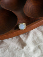 Lade das Bild in den Galerie-Viewer, *925 Sterling Silber* Vintage Ring Opal Vergoldet (54/14)
