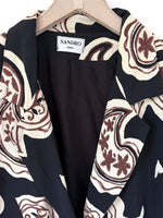 Lade das Bild in den Galerie-Viewer, *Sandro Paris* Blazer 90s Print (L-XL)
