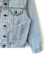 Lade das Bild in den Galerie-Viewer, *Levis* Jeansjacke 1993 Blouson Hellblau (S-M)
