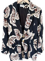 Lade das Bild in den Galerie-Viewer, *Sandro Paris* Blazer 90s Print (L-XL)
