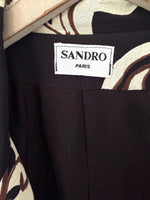 Lade das Bild in den Galerie-Viewer, *Sandro Paris* Blazer 90s Print (L-XL)
