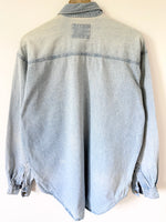 Lade das Bild in den Galerie-Viewer, *Levis* Jeanshemd Denim 90s Hellblau (M)
