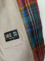 Lade das Bild in den Galerie-Viewer, *DAKS* Blazer 100% Irish Leinen Tartan (L-XL)
