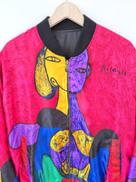 Lade das Bild in den Galerie-Viewer, *Picasso* Wende Blouson Bomber Art (XL)
