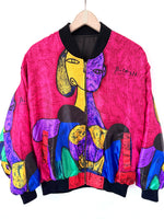 Lade das Bild in den Galerie-Viewer, *Picasso* Wende Blouson Bomber Art (XL)
