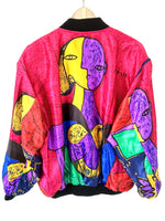 Lade das Bild in den Galerie-Viewer, *Picasso* Wende Blouson Bomber Art (XL)
