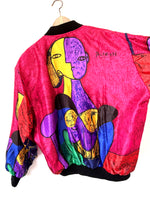 Lade das Bild in den Galerie-Viewer, *Picasso* Wende Blouson Bomber Art (XL)
