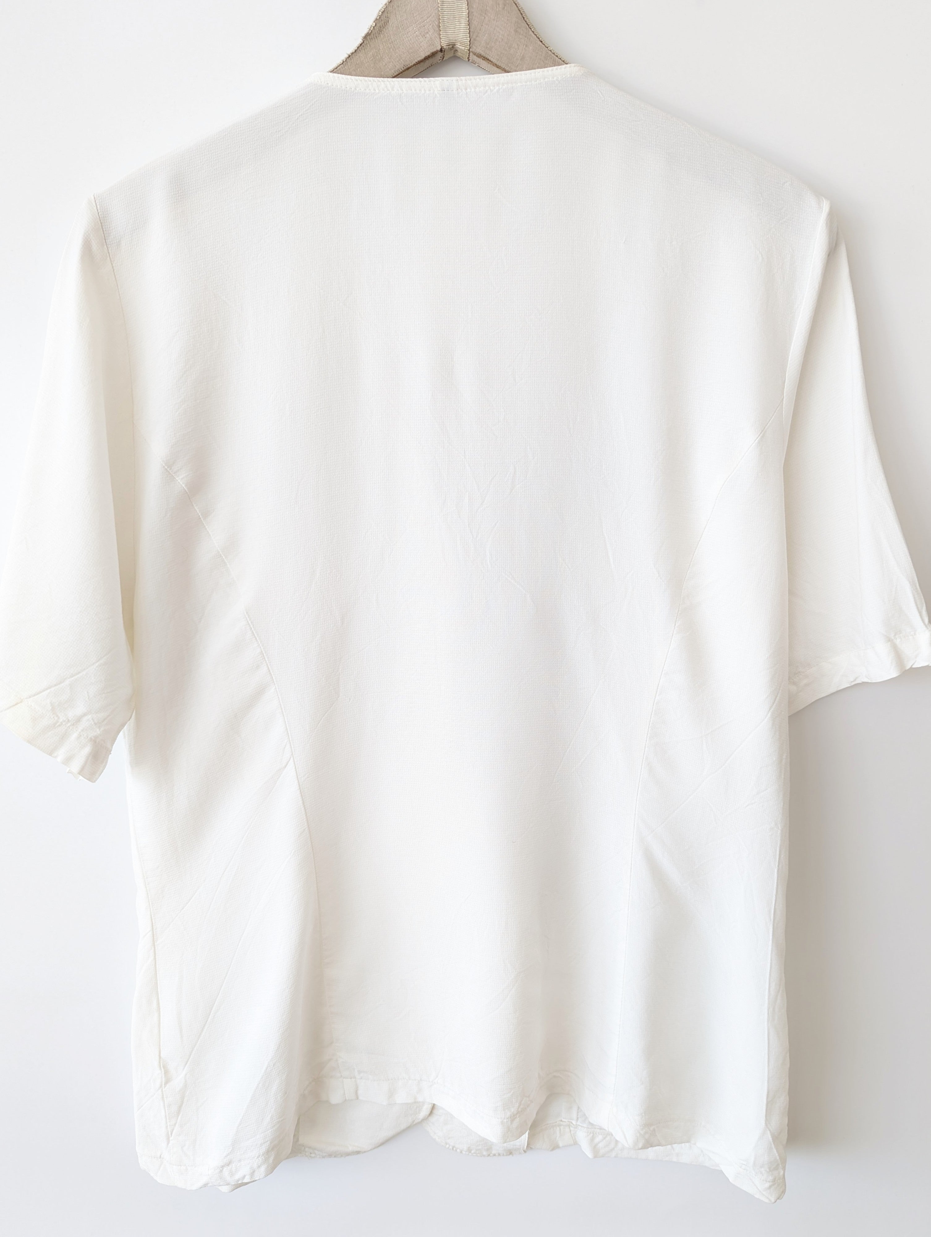 Bluse Weiß Safari Basic Heavin (M-L)