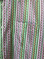 Lade das Bild in den Galerie-Viewer, Hemd 70s Grafic Print Grün Pink Heavin (M-L)
