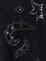 Lade das Bild in den Galerie-Viewer, *Wolle &amp; Angora* Pullover Perlen Pailletten Stick (M-L)
