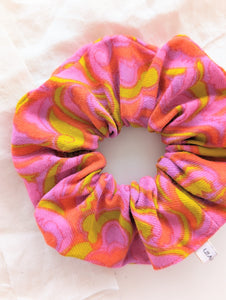 Scrunchie Heavin Upcycling 70s Psychedelic