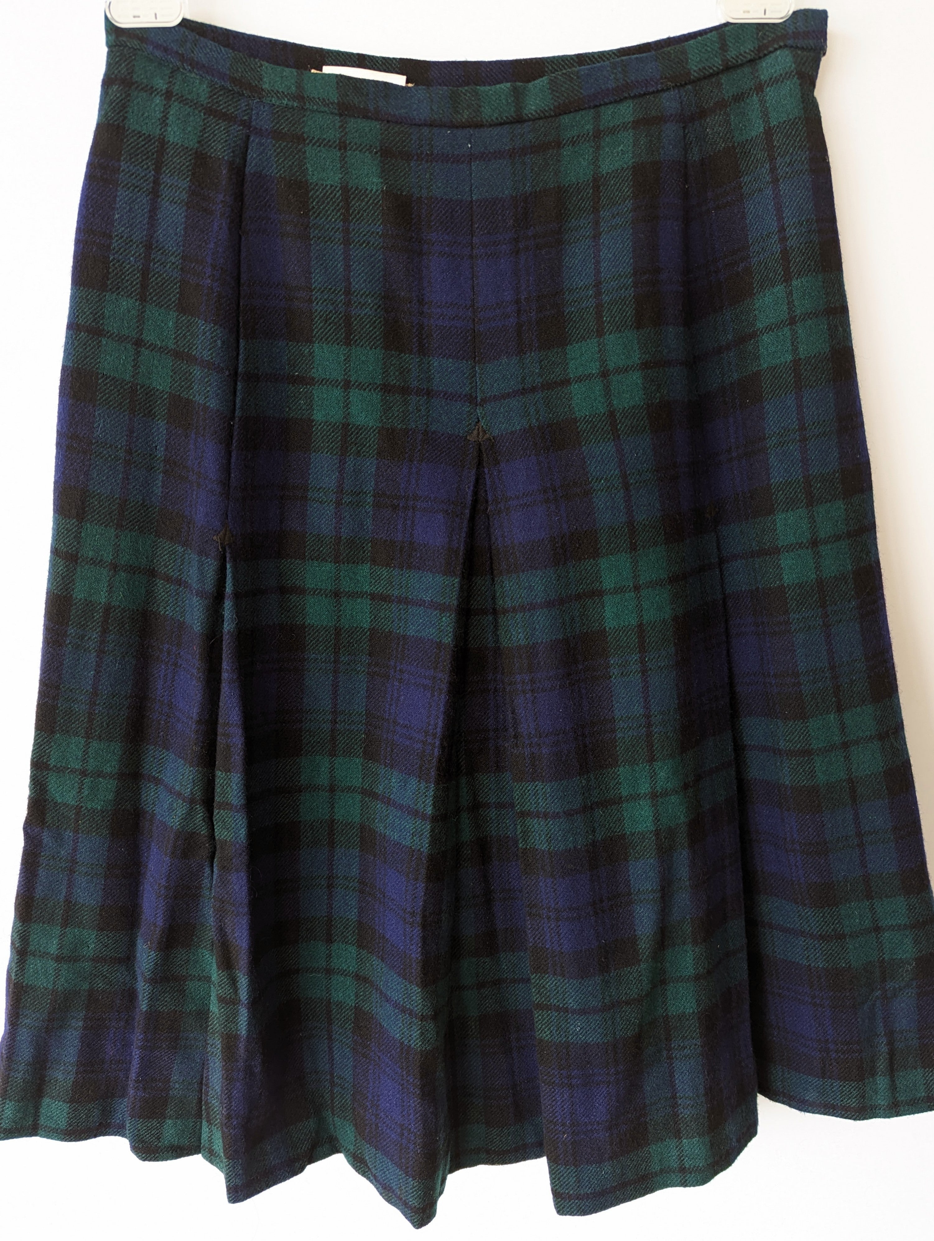 Schottenrock Wolle 70s Tartan (M-L)