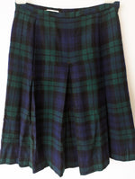 Lade das Bild in den Galerie-Viewer, Schottenrock Wolle 70s Tartan (M-L)
