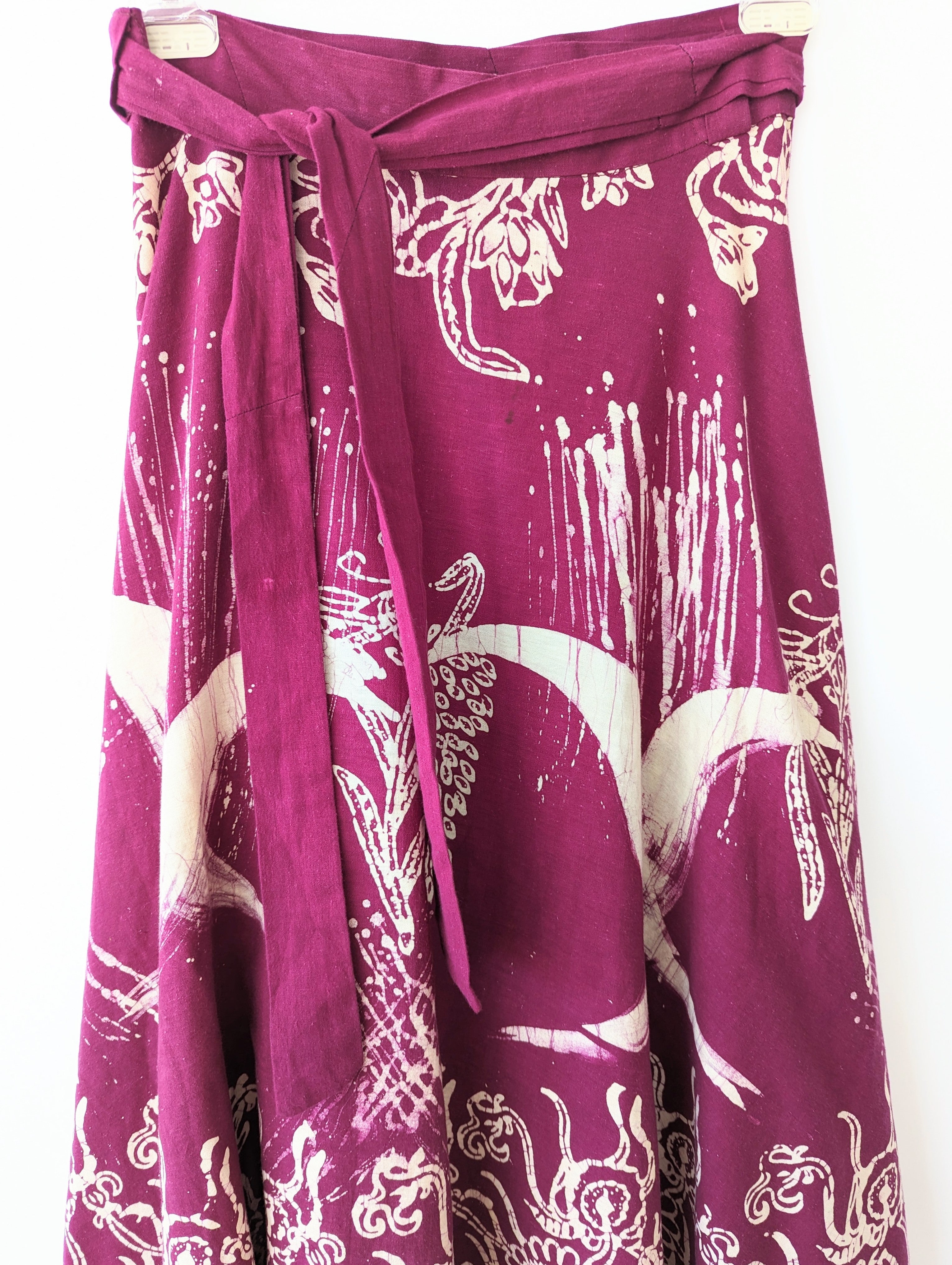 Wickelrock 70s Batik Print Malaysia (One Size)