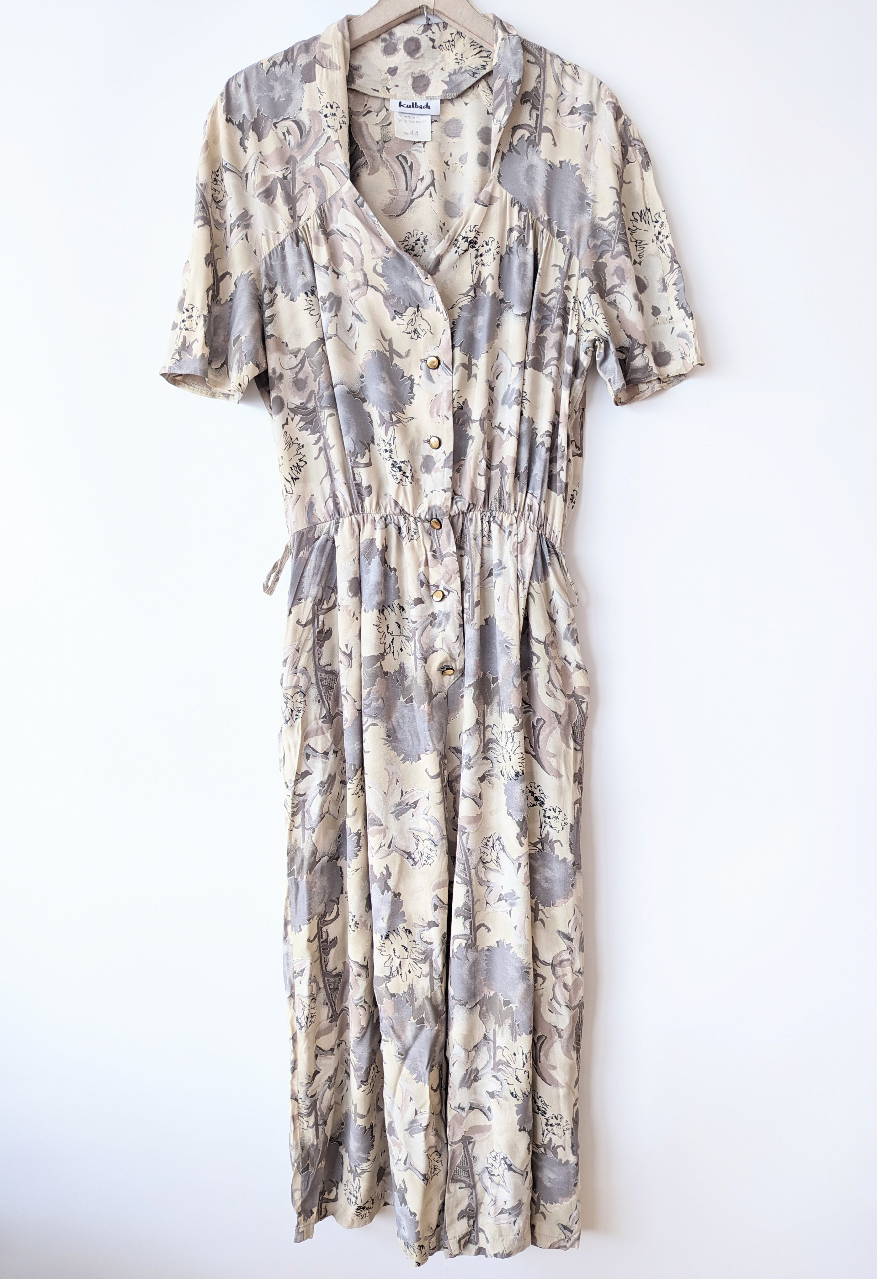 Jumpsuit Einteiler 80s Pastell Print (L-XL)