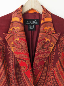 *XMAS* Laurèl Blazer Wolle & Seide Paisley (M-L)