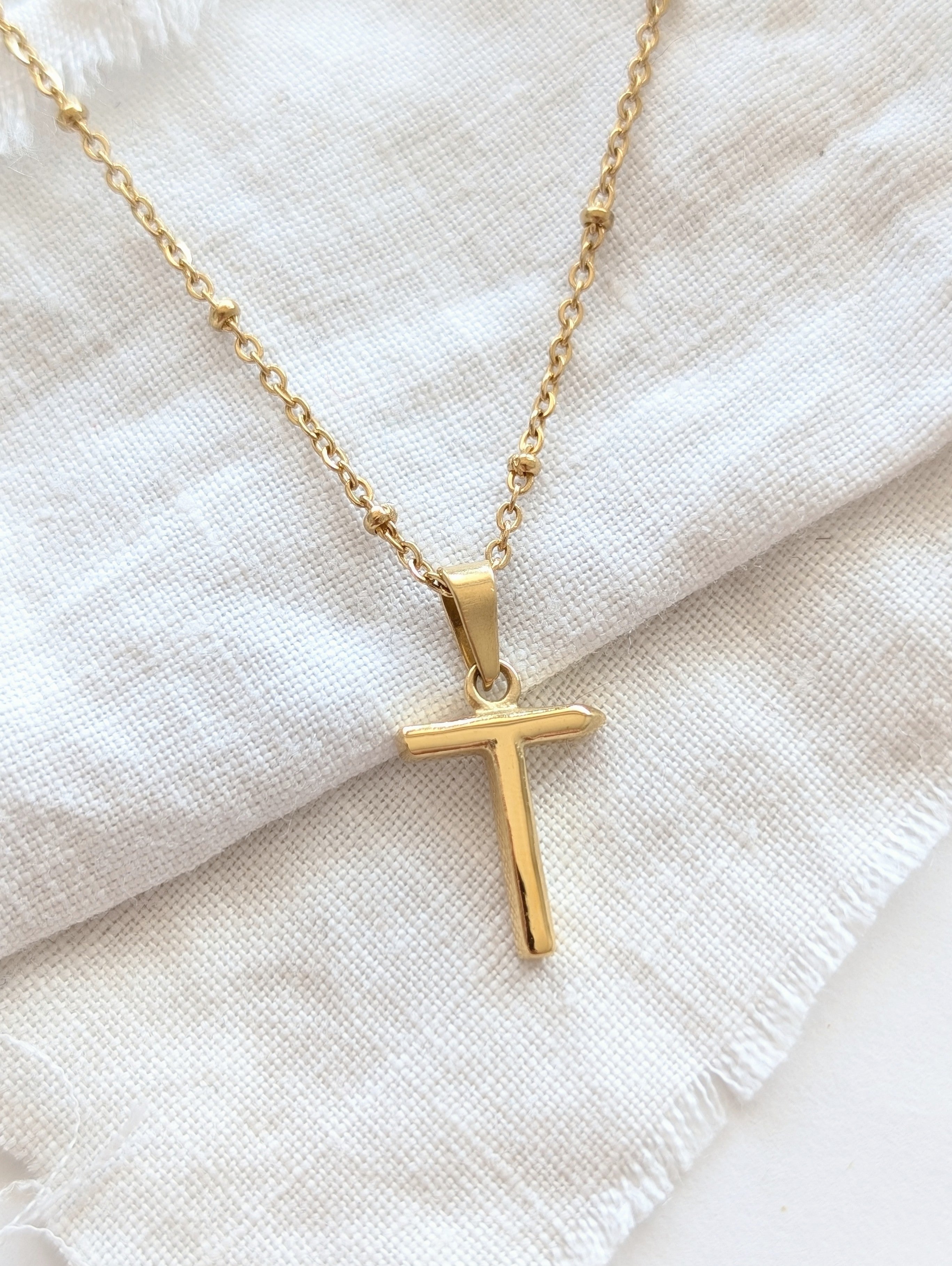 *Sample Sale* Kette Kreuz Gold