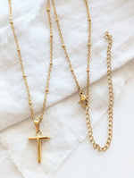 Lade das Bild in den Galerie-Viewer, *Sample Sale* Kette Kreuz Gold
